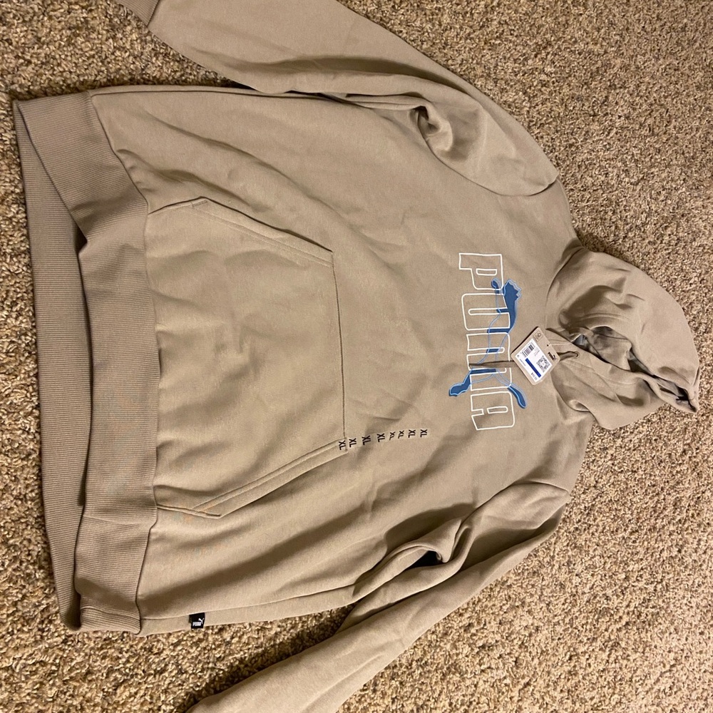 Puma Beige Hoodie